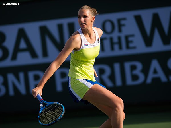 Karolina Pliskova Terlalu Tangguh Bagi Ysaline Bonaventure