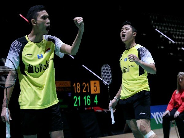Kalahkan Teman Sendiri, Wahyu/Ade ke Perempat Final Swiss Open 2019