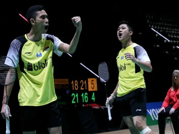 Kalahkan Teman Sendiri, Wahyu/Ade ke Perempat Final Swiss Open 2019