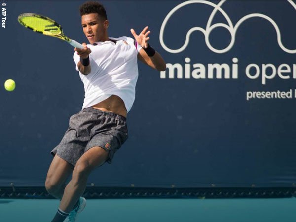 Felix Auger Aliassime Lewati Tantangan Pertama Di Miami