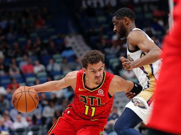 Trae Young Pimpin Hawks Bungkam Pelicans