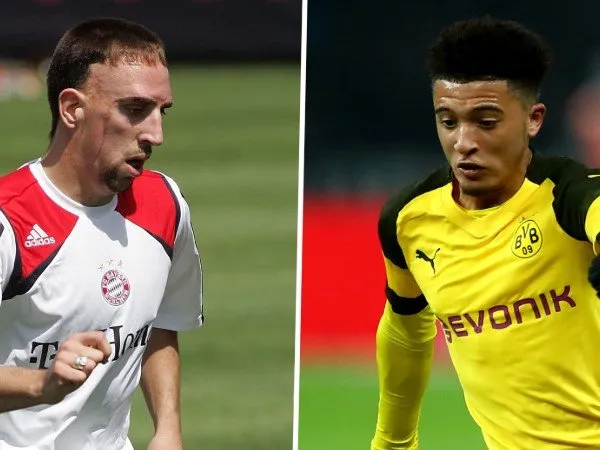 Benarkah Jadon Sancho Sangat Mirip Dengan Ribery?