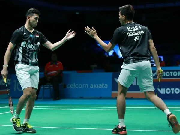 Menangi Perang Saudara, Fajar/Rian Lolos Babak Kedua Singapore Open 2019