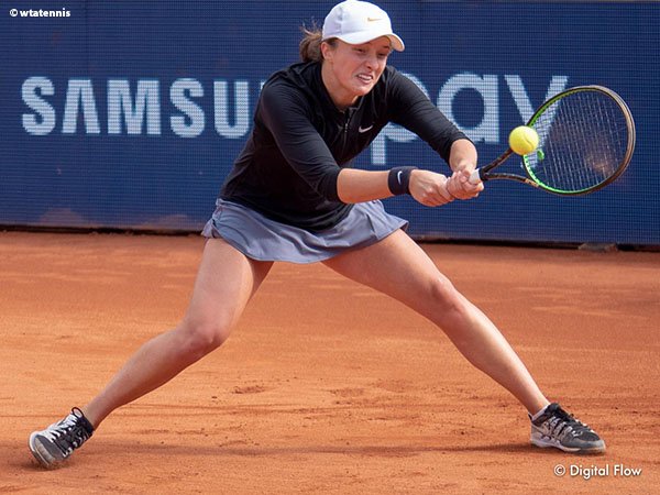 Tampil Perkasa, Iga Swiatek Melaju Ke Final Di Lugano