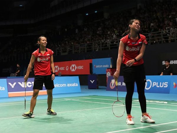 Della/Rizki Harus Tersingkir di Semifinal Kejuaraan Badminton Asia 2019