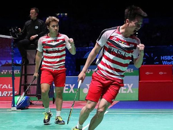 Marcus/Kevin Melangkah ke Partai Final Kejuaraan Asia 2019