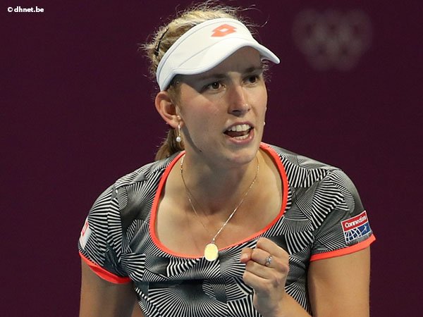 Elise Mertens Melangkah Ke Perempatfinal Di Rabat Dengan Mulus