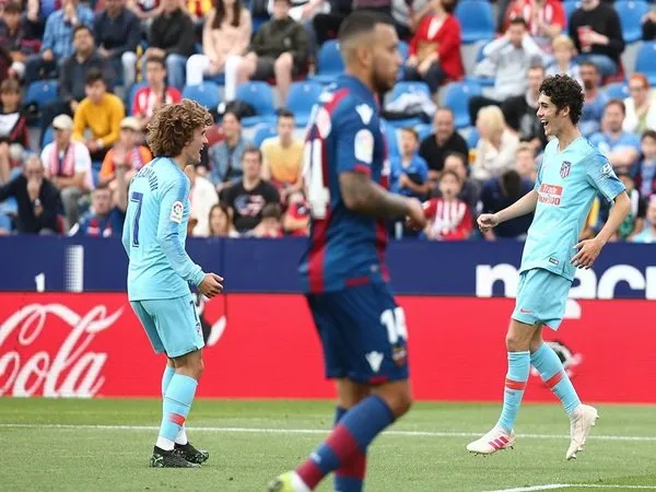 10 Pemain Atletico Madrid Tahan Imbang Levante di Laga Pamungkas La Liga