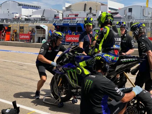 Lagi-Lagi Rossi Temui Kesulitan di GP Jerman