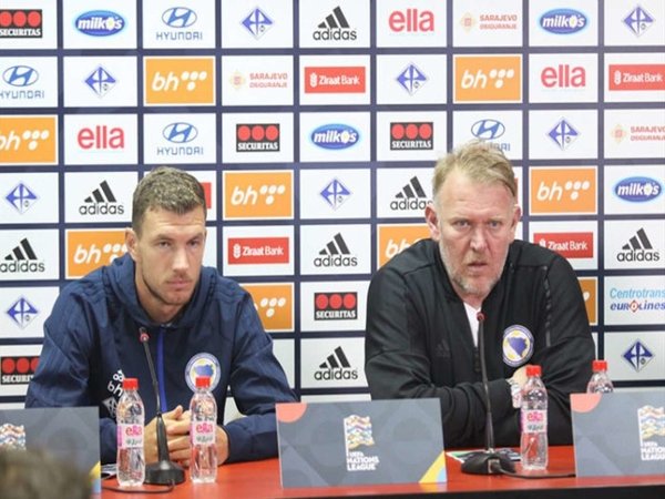 Pelatih Timnas Bosnia Yakin Dzeko Hengkang ke Inter Milan