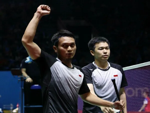 Tundukkan Kamura/Sonoda, Ahsan/Hendra ke Final Japan Open 2019