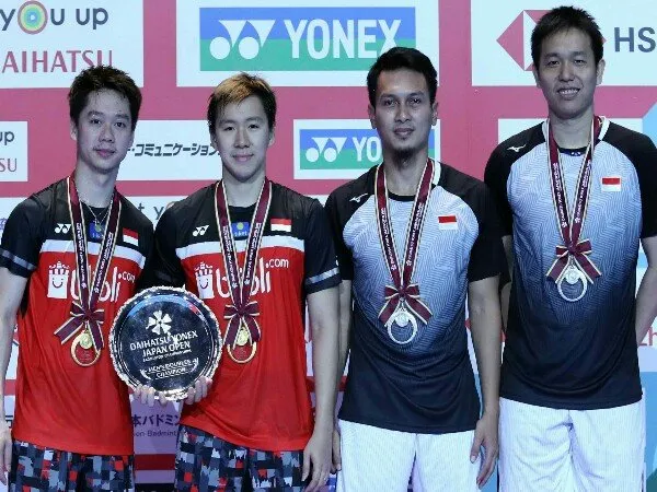Kevin/Marcus Hattrick Juara di Japan Open