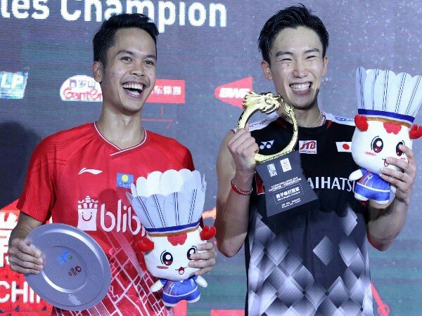 China Open 2019: Anthony Gagal Juara Meski Sudah Paksa Momota Main Tiga Game