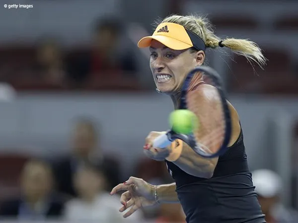 Hadang Zhang Shuai Di Beijing, Angelique Kerber Butuh Tiga Set
