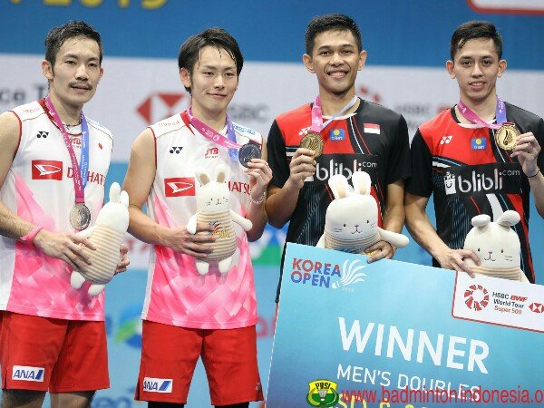 Hasil Final Korea Open 2019: Lima Negara Berbagi Gelar