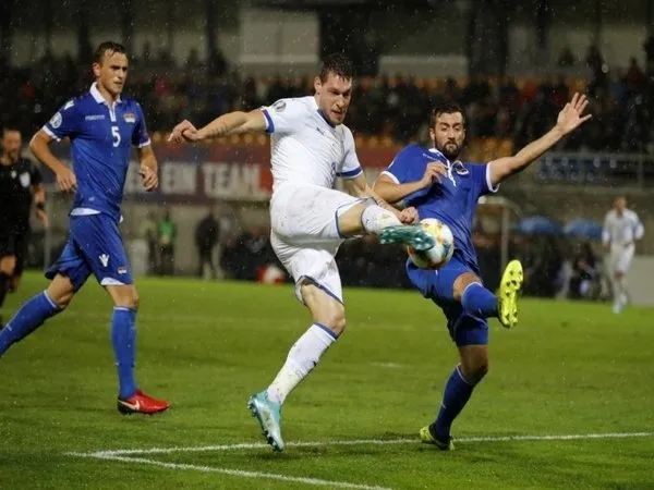 Rajinnya Belotti Cetak Gol ke Gawang Liechtenstein