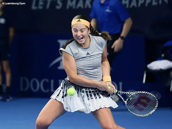 Jelena Ostapenko Luluh Lantakkan Antonia Lottner Di Luksemburg