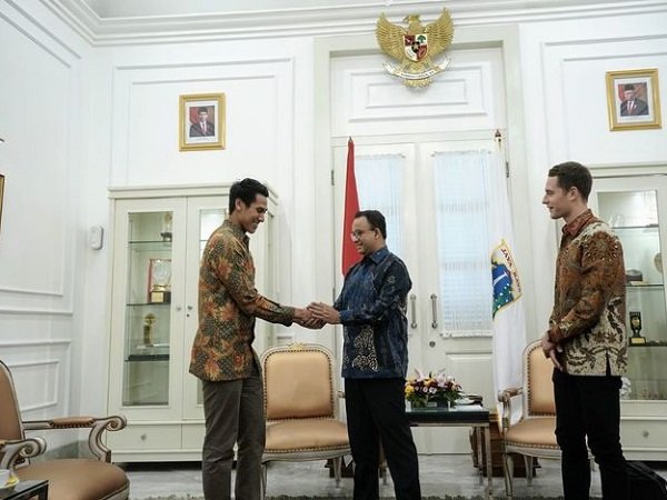 Anies Baswedan dan Sean Gelael Bertemu Bahas Kelanjutan Rencana Formula E Jakarta
