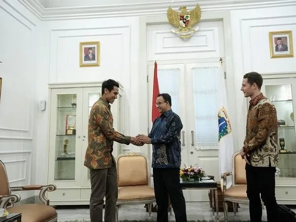 Anies Baswedan dan Sean Gelael Bertemu Bahas Kelanjutan Rencana Formula E Jakarta