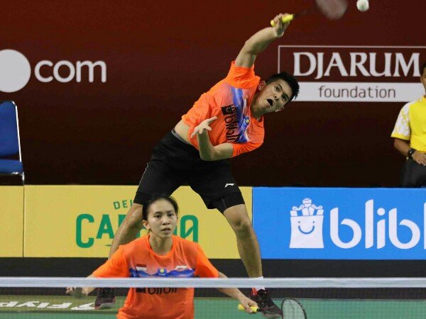 Kejurnas PBSI 2019: Pasangan Muda, Adnan/Mychelle Melaju Ke Semifinal