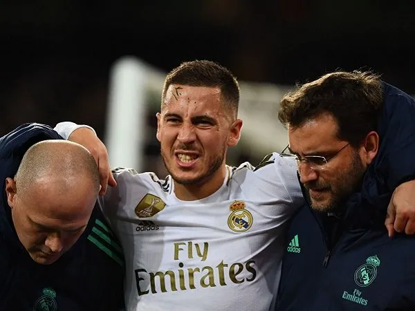 Hazard Alami Cedera Engkel Saat Real Madrid Hadapi PSG