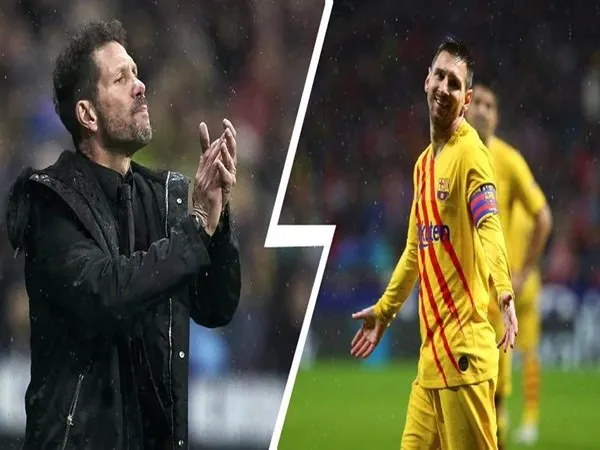 Reaksi Luar Biasa Diego Simeone Saksikan Gol Lionel Messi vs Atletico Madrid