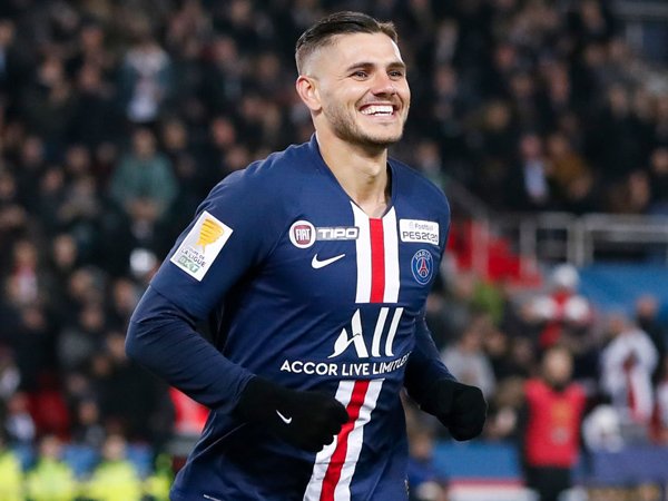 Gembiranya Icardi Cetak Hattrick Pertama Bagi PSG