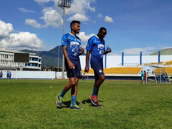 Dua Striker Brasil Nyaman Lakoni Sesi Latihan Bersama Persib
