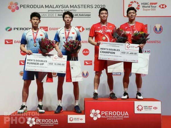 Hasil Malaysia Masters 2020: China Borong Tiga Gelar