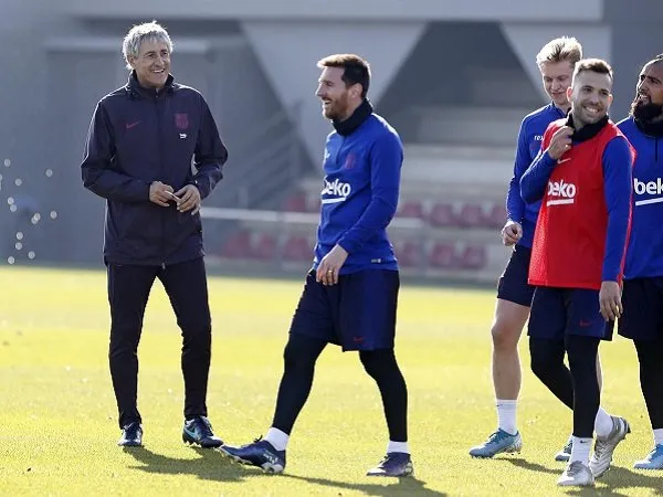 Sepekan Pertama Latih Barcelona, Quique Setien Takjub