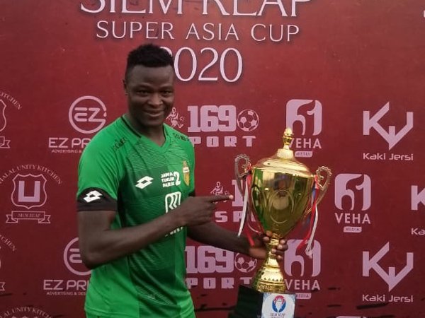 Gol Debut Ezechiel N'Douassel Bawa Bhayangkara FC Raih Juara di Kamboja