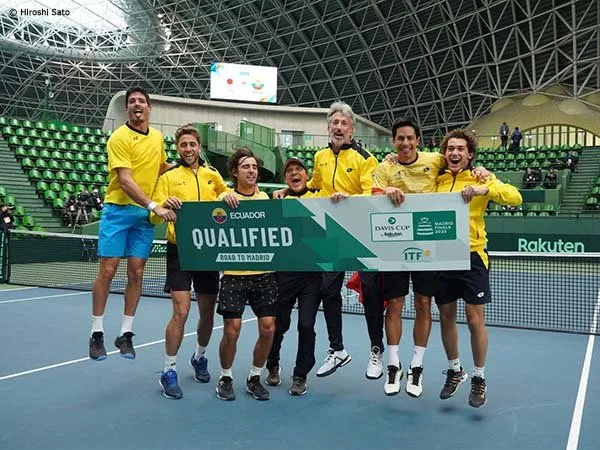 Hasil Davis Cup: Ekuador Buyarkan Mimpi Jepang Untuk Menuju Madrid