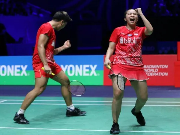 Kandaskan Unggulan Kedua, Praveen/Melati Melesat ke Semifinal All England 2020