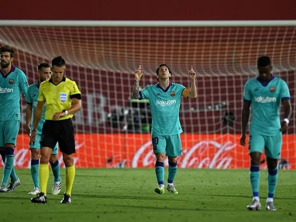 Lionel Messi Cetak Gol, Barcelona Menang 4-0 Kontra Mallorca