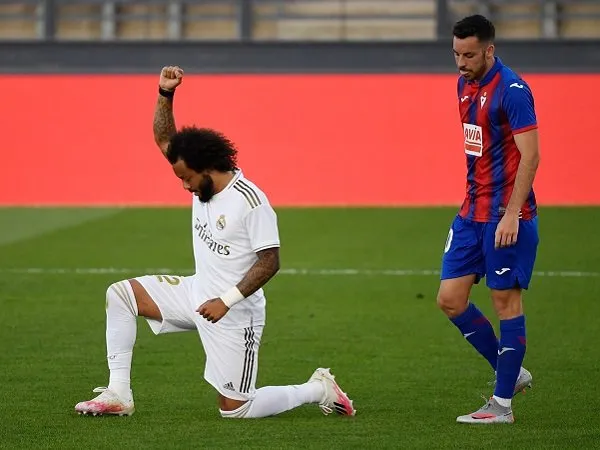 Marcelo Dedikasikan Golnya ke Gawang Eibar untuk Pergerakan Black Lives Matter