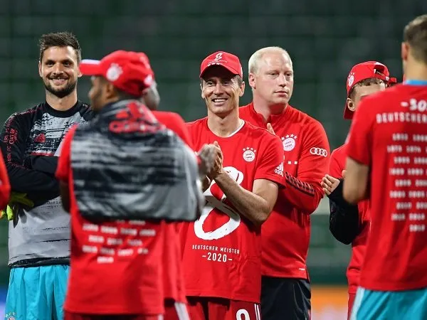 Gol Tunggal Robert Lewandowski Pastikan Gelar Juara Bundesliga untuk Bayern Munich