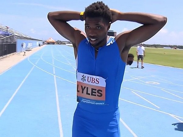 Sempat Patahkan Rekor Usain Bolt, Catatan Waktu Noah Lyles Tidak Disahkan