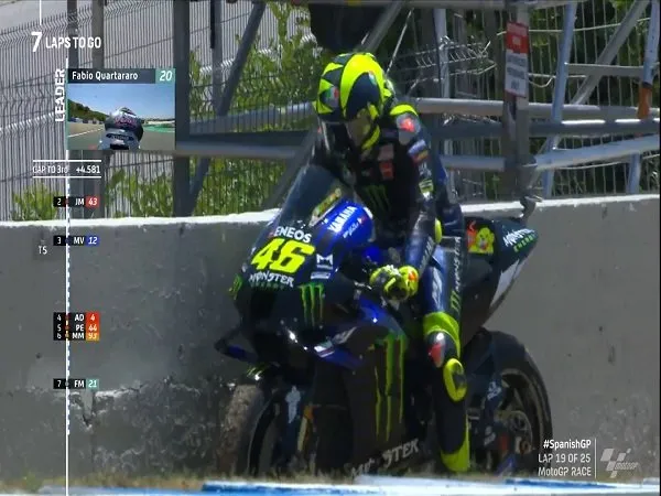 Rossi Ungkap Masalah Utama Kegagalan Finis di Sirkuit Jerez