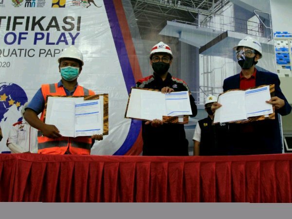 Penuhi Standar Olimpiade, Venue Aquatic PON XX Papua Diakui Dunia