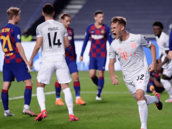 Barcelona Digunduli Bayern Munich, Meme Kocak Bertebaran di Media Sosial