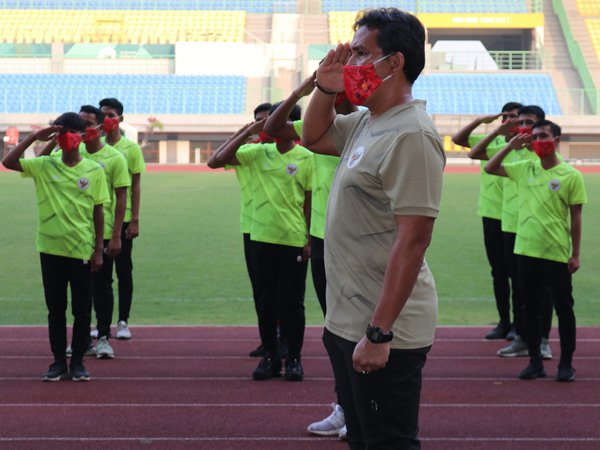 Timnas U-16 Gelar Upacara Bendera HUT RI, Bima Sakti Sebagai Pembina