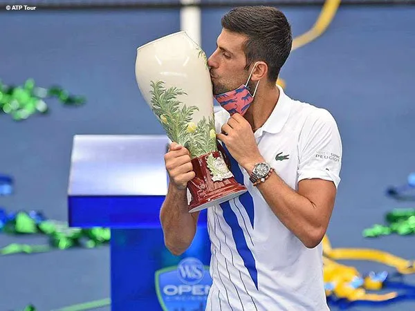Untuk Kali Kedua, Novak Djokovic Lengkapi Career Golden Masters Di Cincinnati