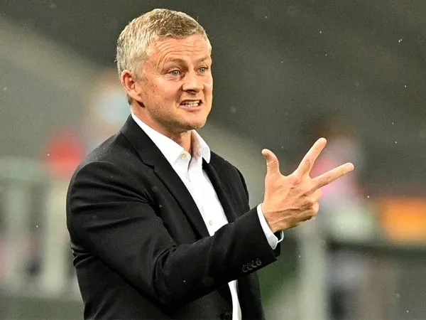 Ole Gunnar Solskjaer saat memimpin Manchester United di semifinal Liga Europa musim lalu.