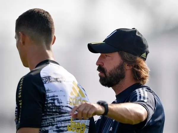 Andrea Pirlo di laga perdana latih Juventus.