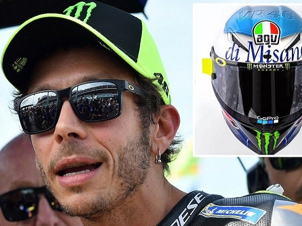Valentino Rossi Jelaskan Makna Gambar Viagra di Helmnya