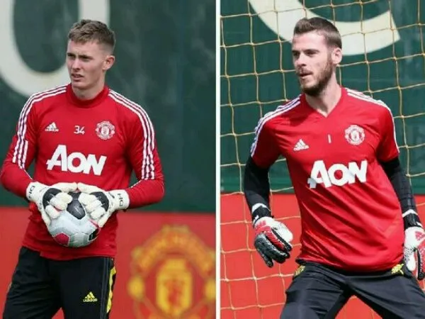 De Gea dan Henderson bersaing untuk posisi kiper utama Manchester United