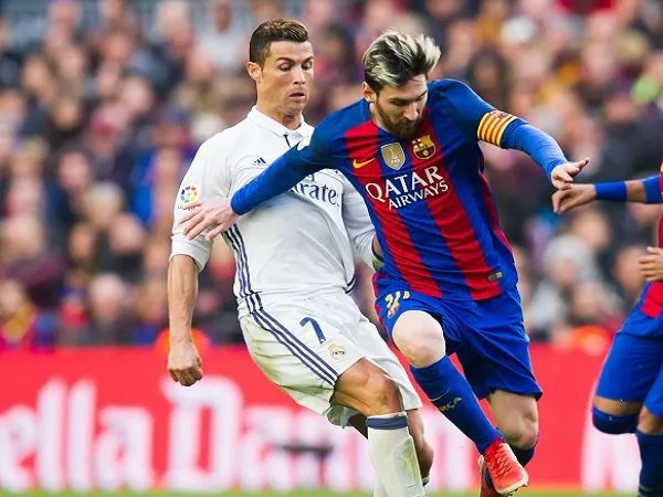 Cristiano Ronaldo dan Lionel Messi.