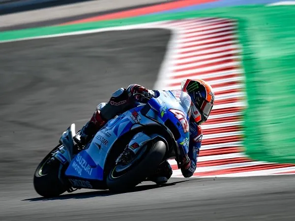 Alex Rins sumringah eksperimen Suzuki di ujicoba Misano berbuah hasil positif.