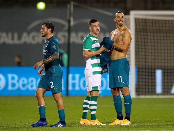 Tunjukkan Kelas, Bintang Shamrock Rovers Puji Milan