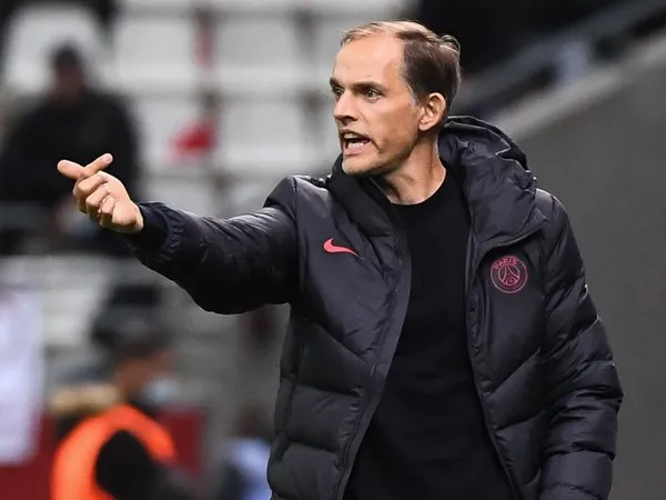 Thomas Tuchel saat memimpin PSG hadapi Reims.